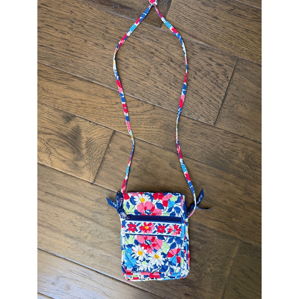 Vera Bradley Floral Quilted Crossbody Bag